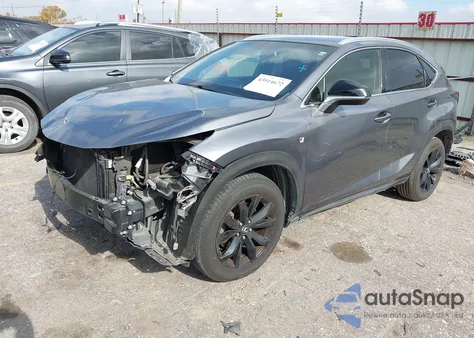 2017 Lexus Nx 200T F Sport из США, поврежденный, VIN JTJYARBZ7H2070513